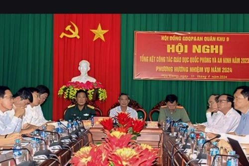 Quân khu 9: Công tác giáo dục quốc phòng, an ninh cần được quan tâm có chiều sâu