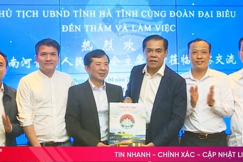 Chủ tịch UBND tỉnh làm việc với Tập đoàn Xây dựng Thái Bình Dương của Trung Quốc