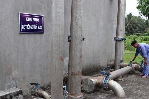 Trà Vinh đảm bảo cung cấp đủ nước sạch sinh hoạt cho người dân vùng nông thôn