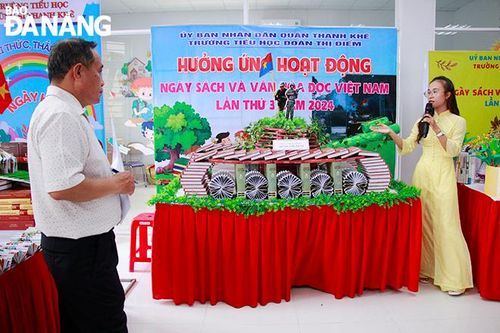 Sôi nổi ngày hội sách và văn hóa đọc quận Thanh Khê