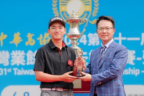Tuyển thủ Nguyễn Anh Minh vô địch giải golf tại Đài Loan (Trung Quốc)