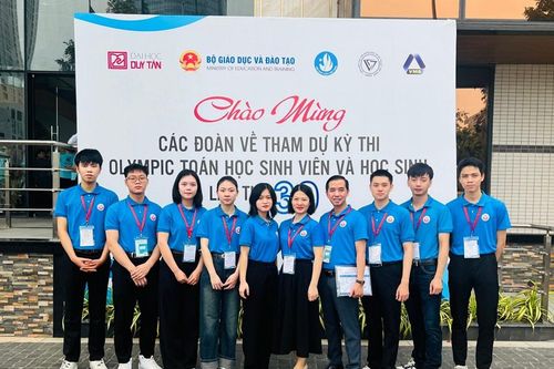 Trường Đại học Hùng Vương đạt 9 giải tại Kỳ thi Olympic Toán học sinh sinh viên toàn quốc