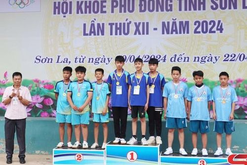 Hoàn thành môn thi đấu đầu tiên của Hội khỏe Phù Đổng tỉnh Sơn La lần thứ XII