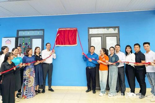 Khánh thành công trình 'Trường đẹp cho em' tại xã Hòa Phú