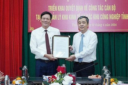Thái Bình: Điều động, bổ nhiệm Trưởng Ban Quản lý Khu kinh tế và các Khu công nghiệp tỉnh