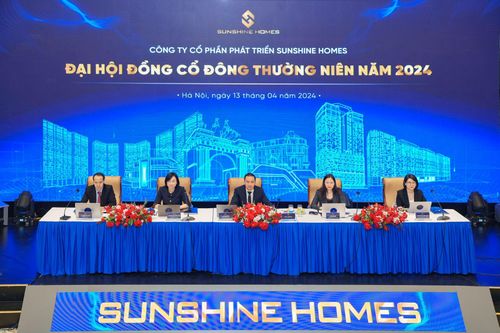 Chủ tịch HĐQT Sunshine Homes công bố ra mắt 5 dự án mới tại ĐHCĐ 2024