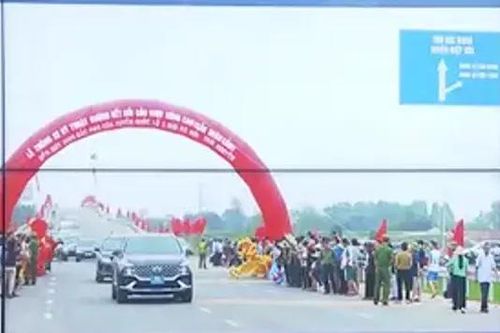 Thông xe đường kết nối vùng Hà Nội - Bắc Giang