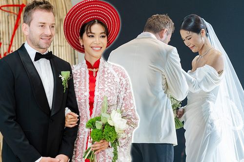 Đám cưới Minh Tú: Vợ chồng Trường Giang tới chung vui, cô dâu nhiều lần bật khóc