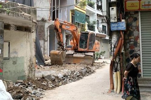 Sau 12 năm đình trệ, Hà Nội tái khởi công tuyến đường Phương Mai - sông Lừ hơn 200 tỷ đồng