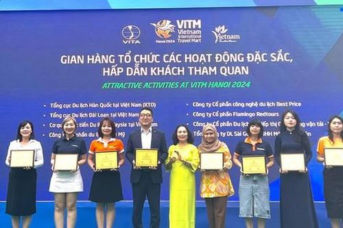 Hơn 80.000 lượt khách tham quan, mua sắm tại VITM Hà Nội 2024