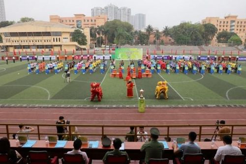 Sôi động Giải bóng đá Tuổi trẻ Công an Thủ đô lần II năm 2024