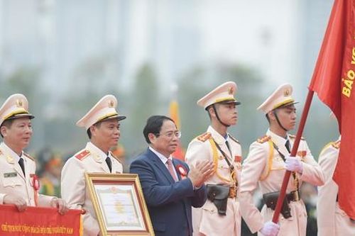 Lực lượng CSCĐ đón nhận danh hiệu Anh hùng Lực lượng vũ trang nhân dân lần thứ hai