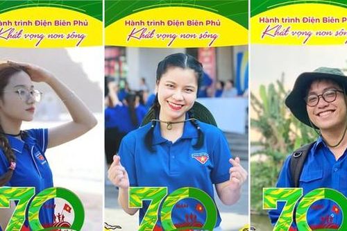 Giới trẻ quét mã tạo ảnh đại diện hưởng ứng hành trình Điện Biên Phủ - Khát vọng non sông