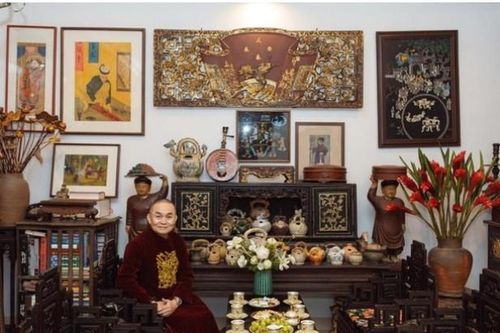 Bên trong căn nhà phố Hàng Bông của vị 'đại gia ngầm' sở hữu biệt phủ lọt top thế giới