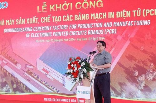 Thủ tướng dự khởi công nhà máy bảng mạch in điện tử gần 5.000 tỷ đồng