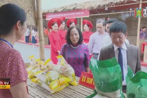 Hơn 100 gian hàng tham gia Hội chợ Thanh Oai năm 2024
