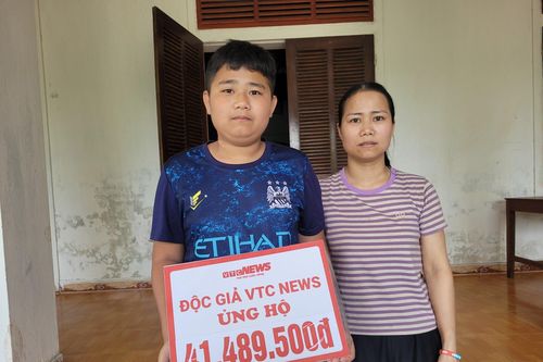 'Nhờ tiền ủng hộ của bạn đọc VTC News, em đã tự đứng trên đôi chân của mình'