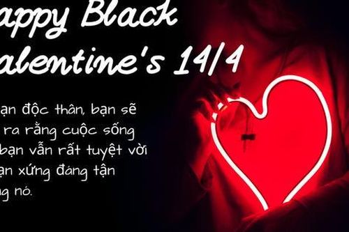 Những lời chúc ngày Valentine đen 14/4 hay và ý nghĩa nhất 2024