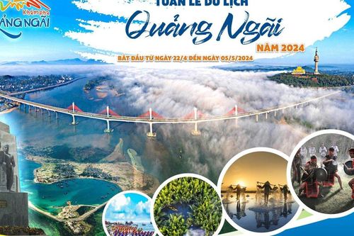 Nhiều sự kiện hấp dẫn ở Tuần lễ du lịch Quảng Ngãi năm 2024