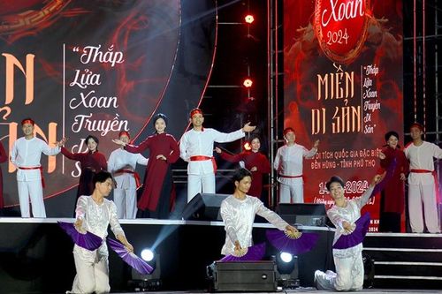 Hội Xoan 'Miền di sản' tôn vinh hát Xoan Phú Thọ