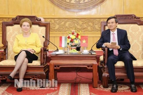 Ninh Bình mong muốn được hợp tác với Hungary trên lĩnh vực du lịch, thu hút đầu tư