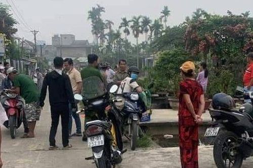 Phát hiện thi thể bé gái sơ sinh dưới kênh thủy lợi ở Quảng Nam