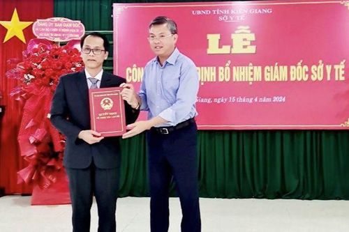 Bổ nhiệm đại tá Công an làm Giám đốc Sở Y tế Kiên Giang