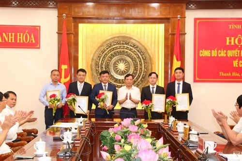 Thanh Hóa: Điều động, bổ nhiệm nhiều cán bộ chủ chốt