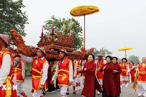 Lễ rước kiệu về Đền Hùng, tri ân công đức các Vua Hùng