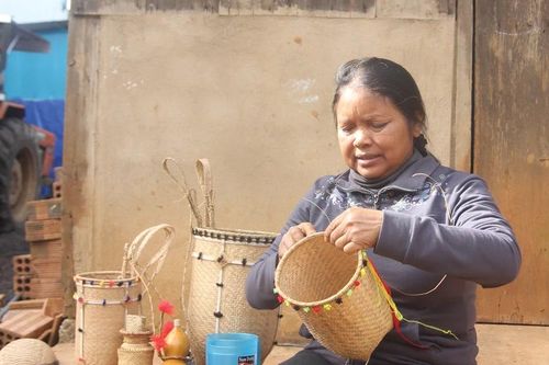 Bình Thuận: Bảo tồn nghề đan lát truyền thống của đồng bào dân tộc K'ho