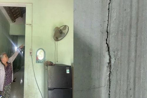 Bình Định: Nhà bị nứt vì dự án giao thông, người dân kiến nghị bồi thường