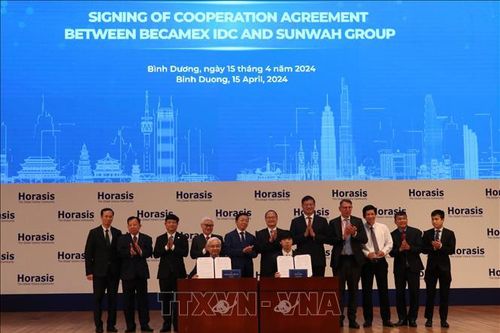 Sôi động hợp tác đầu tư tại Diễn đàn kinh tế Horasis ở Bình Dương