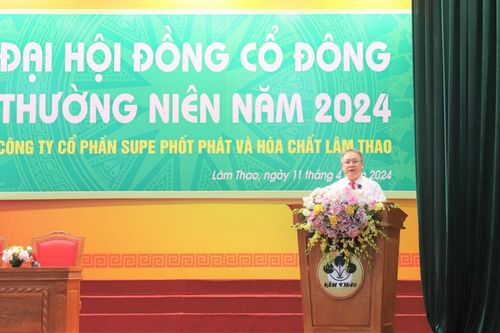 Supe Lâm Thao tổ chức thành công Đại hội đồng cổ đông thường niên năm 2024