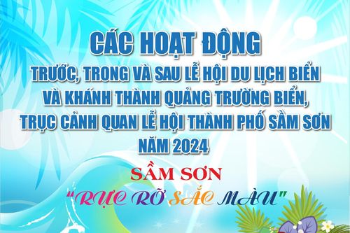 Nhiều sự kiện hấp dẫn tại khu du lịch biển Sầm Sơn năm 2024