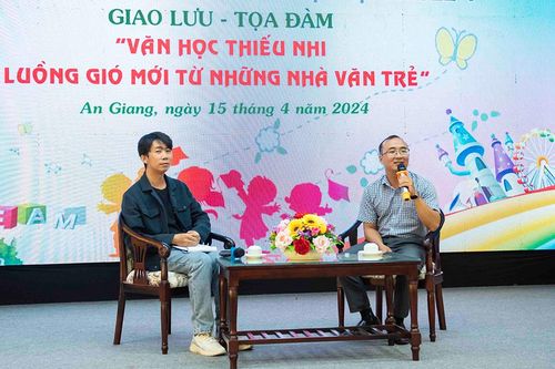 Giao lưu, tọa đàm 'Văn học thiếu nhi- Luồng gió mới từ những nhà văn trẻ'