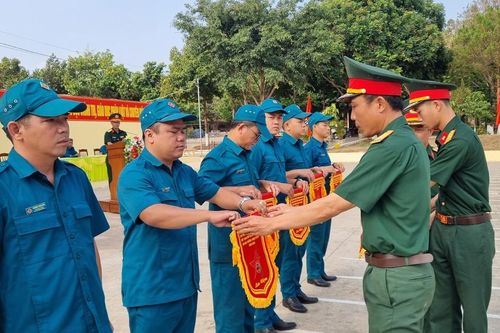 Khai mạc Hội thao bắn súng quân dụng Bộ đội thường trực và Dân quân tự vệ năm 2024