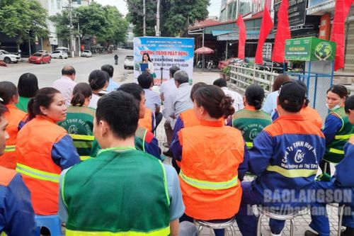 Phát động triển khai phân loại chất thải rắn sinh hoạt tại nguồn