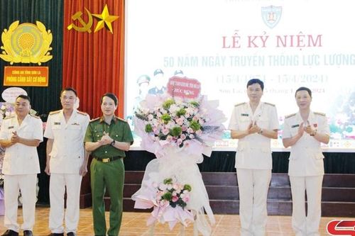 Lễ kỷ niệm 50 năm Ngày truyền thống lực lượng Cảnh sát cơ động