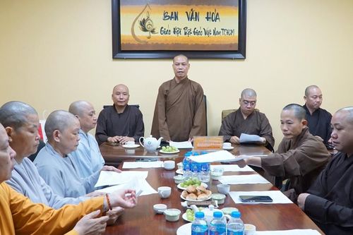 Ban Văn hóa Phật giáo TP.HCM họp triển khai các hoạt động đóng góp Tuần lễ Phật đản tại TP.HCM