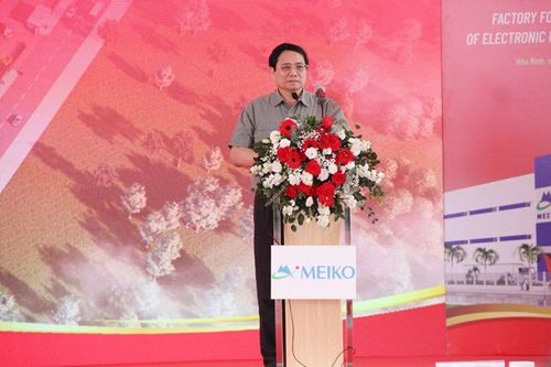 Thủ tướng Phạm Minh Chính dự Lễ khởi công nhà máy theo tiêu chuẩn ESG đầu tiên tại Việt Nam