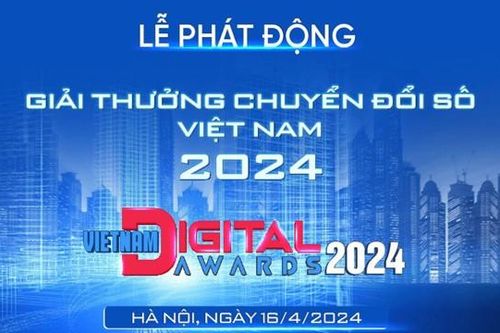 Phát động Giải thưởng Chuyển đổi số Việt Nam 2024