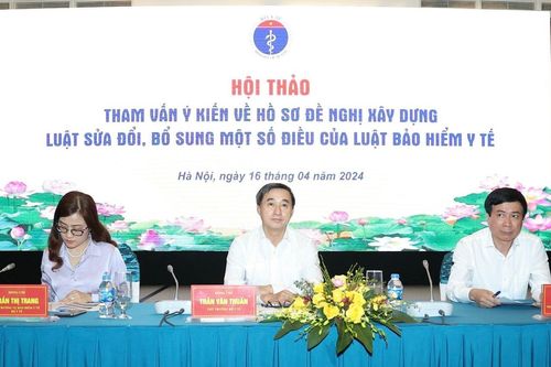 Tham vấn ý kiến sửa đổi, bổ sung một số điều của Luật Bảo hiểm y tế
