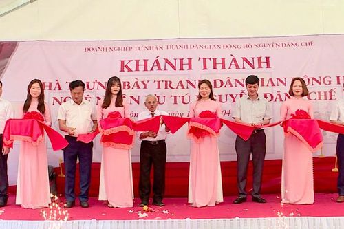 Bắc Ninh khánh thành nhà trưng bày tranh dân gian Đông Hồ
