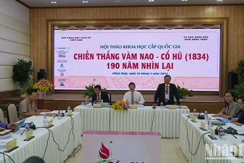 Hội thảo khoa học cấp quốc gia 190 năm chiến thắng Vàm Nao - Cổ Hũ
