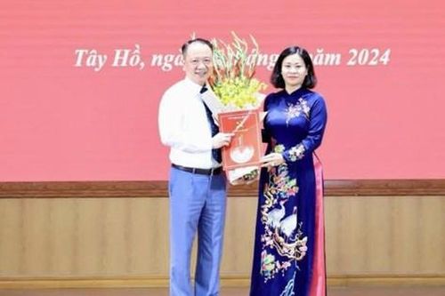 Ban Thường vụ Thành ủy Hà Nội chuẩn y tân Phó Bí thư Quận ủy Tây Hồ