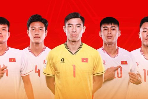 Quan Văn Chuẩn đeo băng đội trưởng U23 Việt Nam