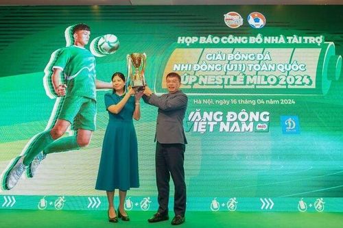 Nestlé MILO tiếp tục đồng hành cùng Giải Bóng đá Nhi đồng (U11) toàn quốc 2024
