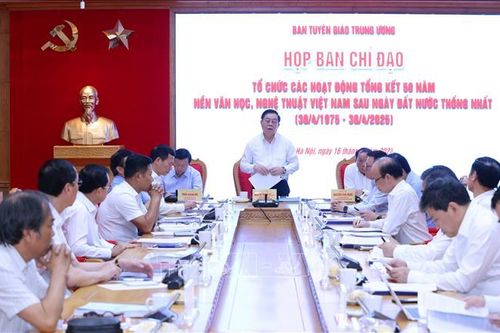 Sẽ tổ chức Hội nghị văn nghệ toàn quốc tổng kết 50 năm nền văn học, nghệ thuật Việt Nam sau ngày đất nước thống nhất