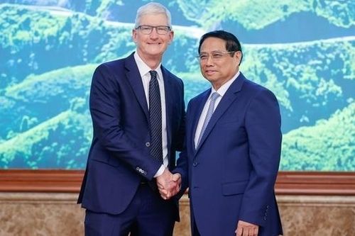 Sẵn sàng thành lập tổ công tác hỗ trợ Apple đầu tư mở rộng tại Việt Nam