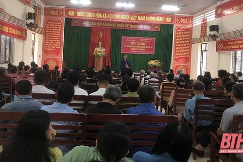 Ngọc Lặc xây dựng xã, thị trấn đạt chuẩn tiếp cận pháp luật trong XDNTM